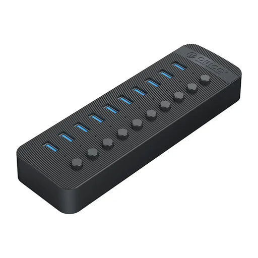 Orico CT2U3-10AB 10x USB-A 3.0 хъб с превключватели - черен