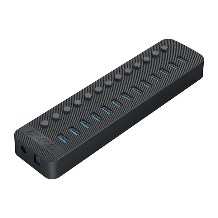Orico CT2U3-13AB 13x USB-A 3.0 хъб с превключватели - черен