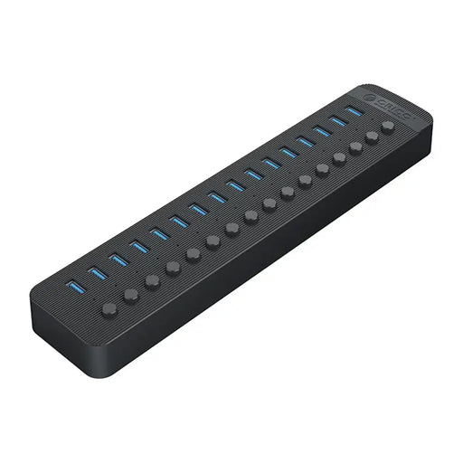Orico CT2U3-16AB 16x USB-A 3.0 хъб с превключватели - черен