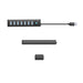 Orico PW7U-U3 хъб 7x USB-A 3.0 + USB-C 5V/3A 1m - черен