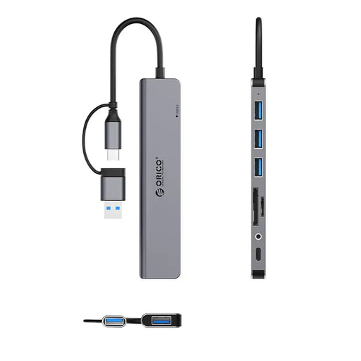 Orico YSA8-U3 USB-A/USB-C хъб докинг станция 3x USB-A 2.0