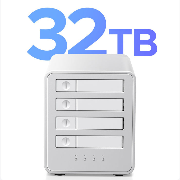 Orico 8848RC3 DAS серия 4-слотов 2.5" HDD/SSD дисков масив - бял