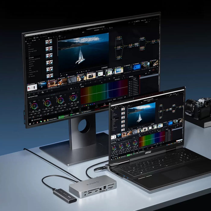 Orico USB4 Thunderbolt5 кабел 80Gbps 240W USB-C към USB-C 2m - Черен