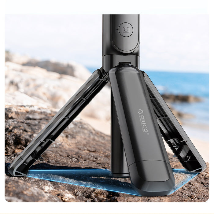 Селфи стик Orico SPV68 мини статив Bluetooth 360 градуса въртене 68 см - черен