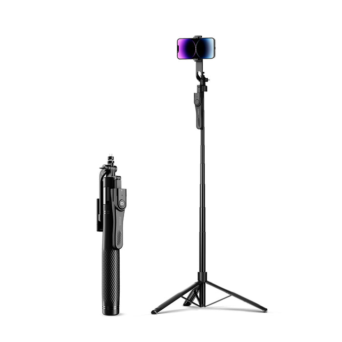 Селфи стик Orico SPM215 статив 1/4" за камера на телефон с 360-градусово завъртане Bluetooth 5.2 - черен