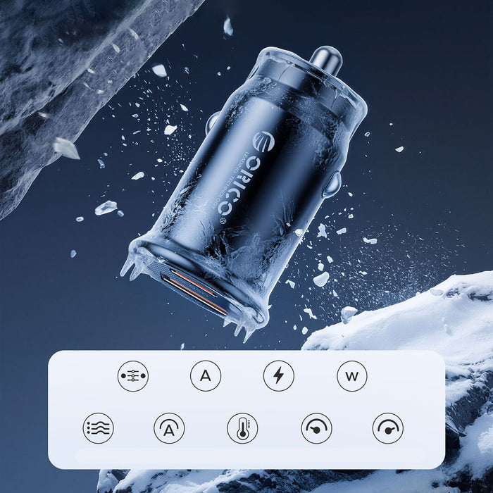 ORICO PowerMini 30W 1A1C бързо зарядно за кола