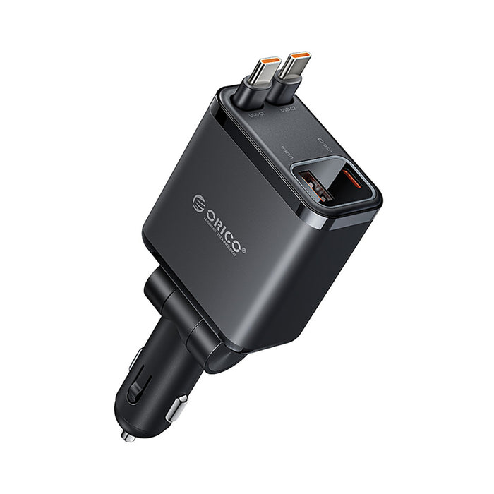 ORICO Twin Reach 45W 1A3C Двойно прибиращо се зарядно за кола