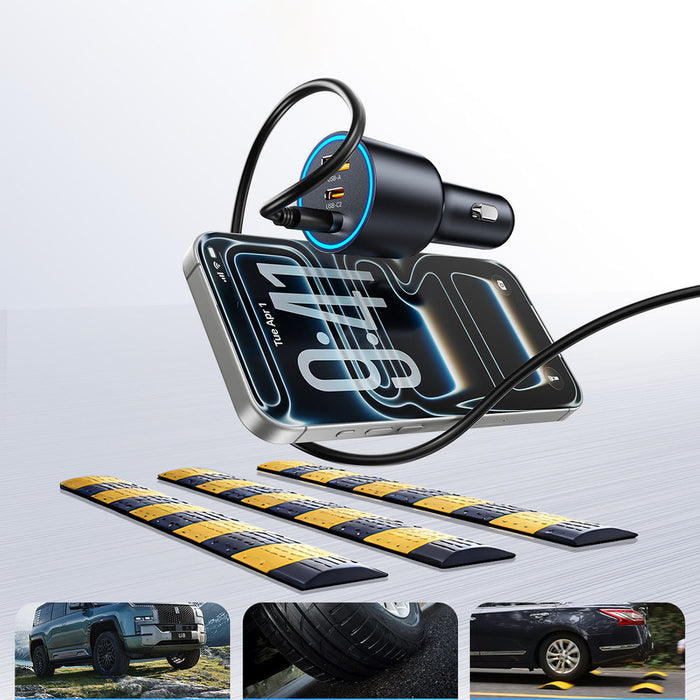ORICO HyperDrive 165W 1A2C Тройно зарядно за кола