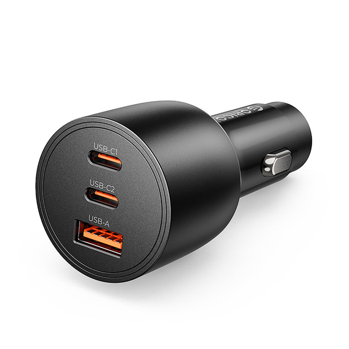 ORICO PowerLink 165W 1A2C Алуминиево PD зарядно за кола