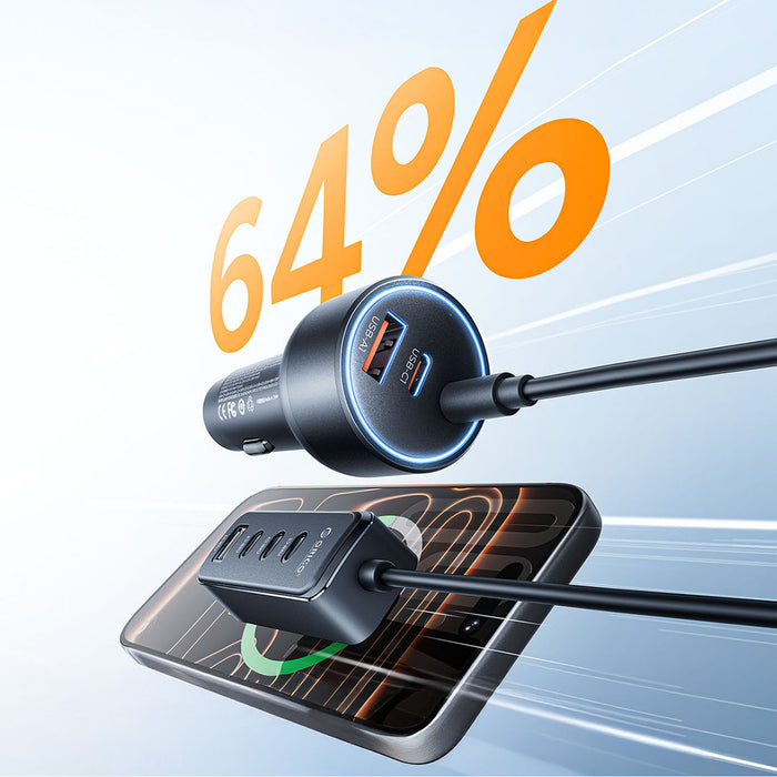 ORICO ChargeClip 90W 2A4C Задно зарядно за кола с множество портове