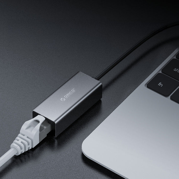 Orico XC-R45-V1 USB-C към RJ45 Gigabit Ethernet 1 Gbps мрежов адаптер - черен