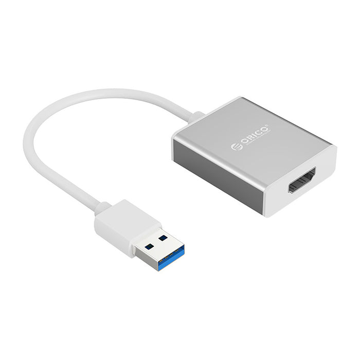 Orico UTH USB-A 3.0 към HDMI адаптер - сребрист