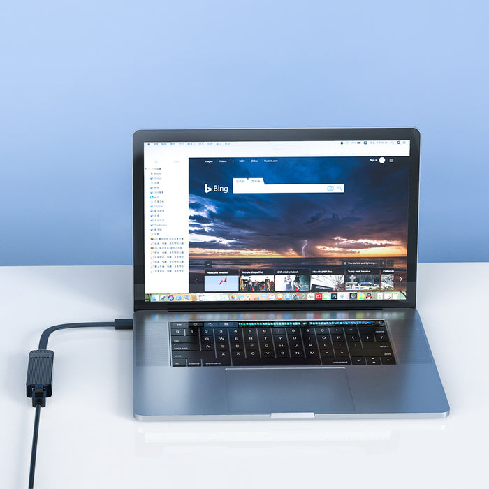 Orico UTK-U3 USB-A 3.0 към RJ45 Gigabit Ethernet 1 Gbps мрежов адаптер - черен