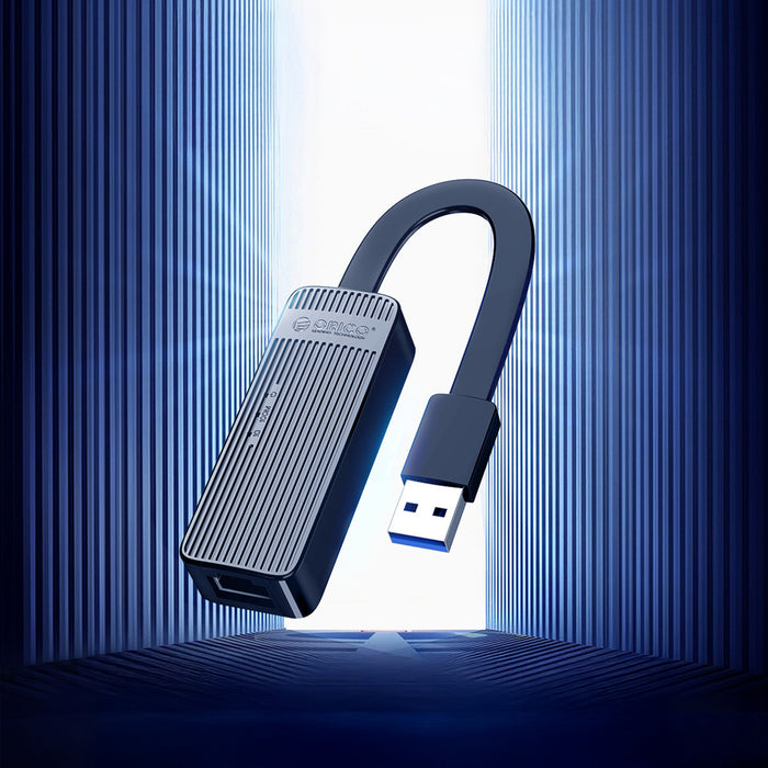 Orico UTK-U3 USB-A 3.0 към RJ45 Gigabit Ethernet 1 Gbps мрежов адаптер - черен