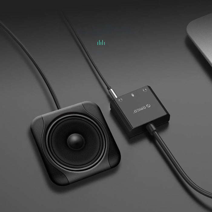 Външна звукова карта Orico SKT3 USB-A - черна