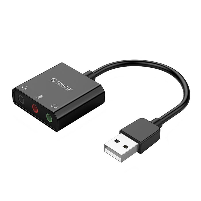 Външна звукова карта Orico SKT3 USB-A - черна