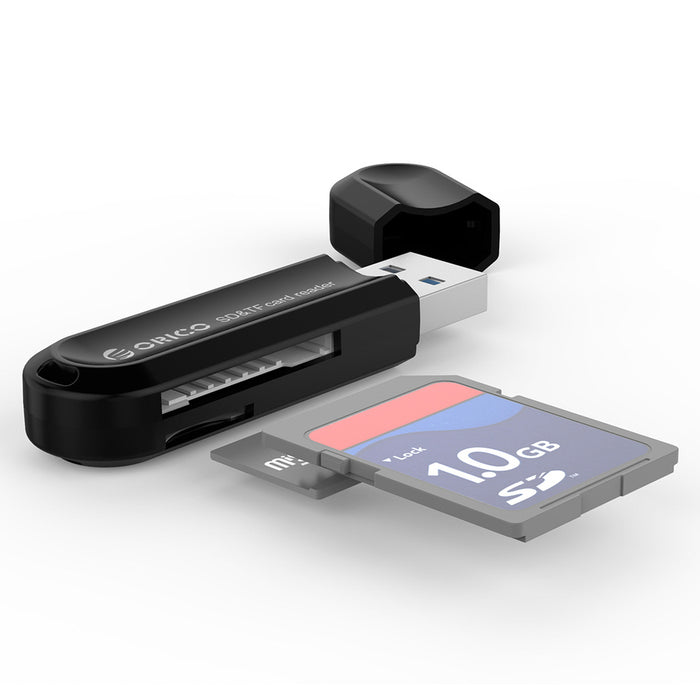 Orico CRS21 USB 3.0 четец за SD и microSD карти памет - черен