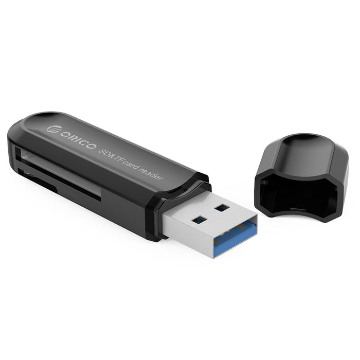 Orico CRS21 USB 3.0 четец за SD и microSD карти памет - черен