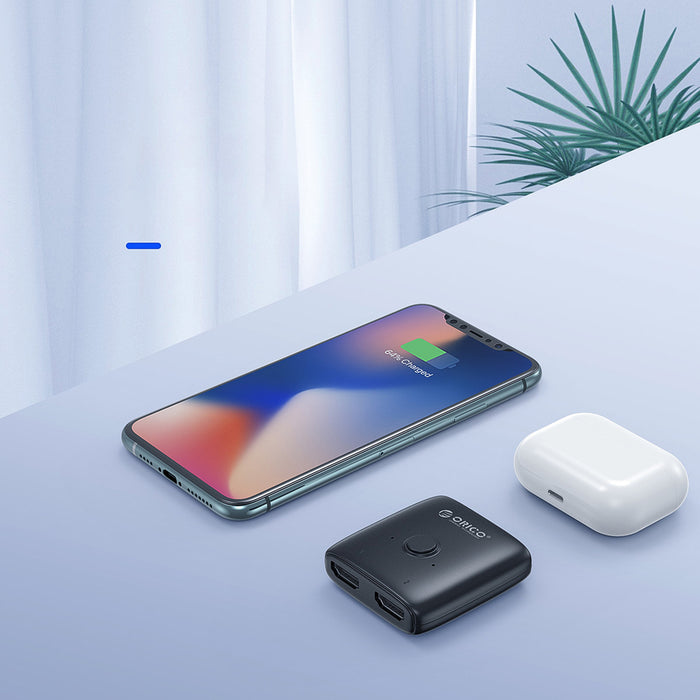 Orico AS2-A1 HDMI адаптер, двупосочен сплитер - черен