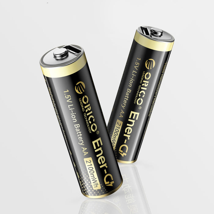 Orico Ener-G EG5C литиева батерия 1.5V 2100mWh AA USB-C акумулаторна батерия 4 бр.