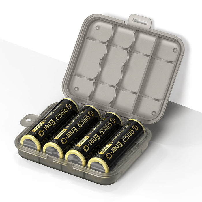 Orico Ener-G EG5C литиева батерия 1.5V 2100mWh AA USB-C презареждаща се батерия с кабел за зареждане 4 бр.