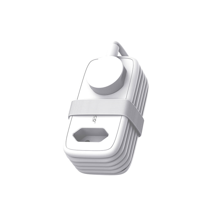 Orico AP3 65W GaN 6в1 разклонител 2x AC + 2x USB-A + 2x USB-C - бял
