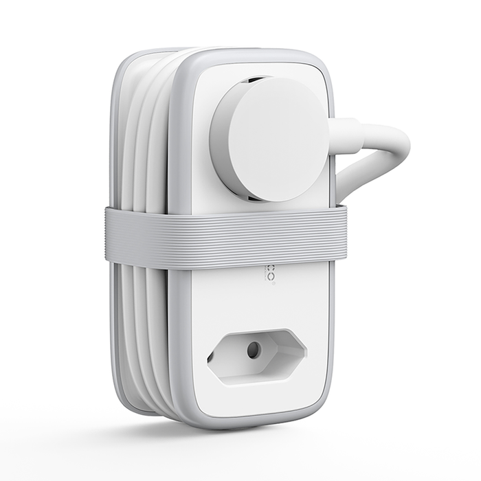 Orico AP3 65W GaN 6в1 разклонител 2x AC + 2x USB-A + 2x USB-C - бял