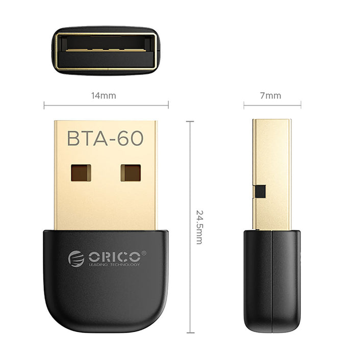 Orico BTA-60 Bluetooth 6.0 адаптер - черен