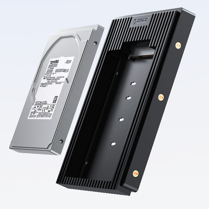 Orico D2SS-6G Drive Adapter 2.5" to 3.5" Converter - Черен
