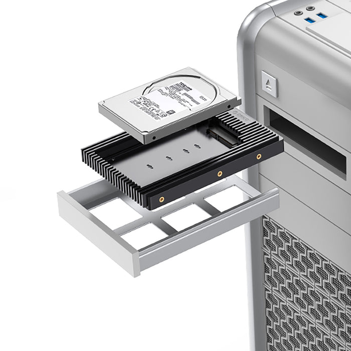Orico D2SS-6G Drive Adapter 2.5" to 3.5" Converter - Черен