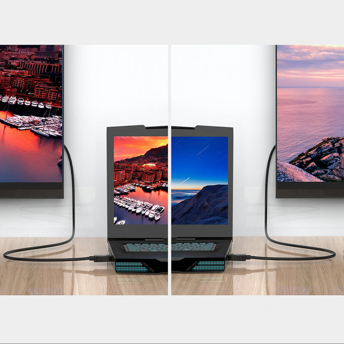 Orico XD-DTD DisplayPort към DVI 4K кабел 1 м - черен