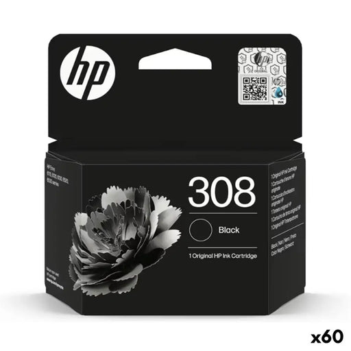 Оригиална касета за мастило HP Nº 308 Черен (60 броя)