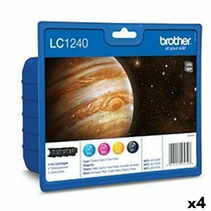 Оригиална касета за мастило Brother LC1240 Жълт Син Черен