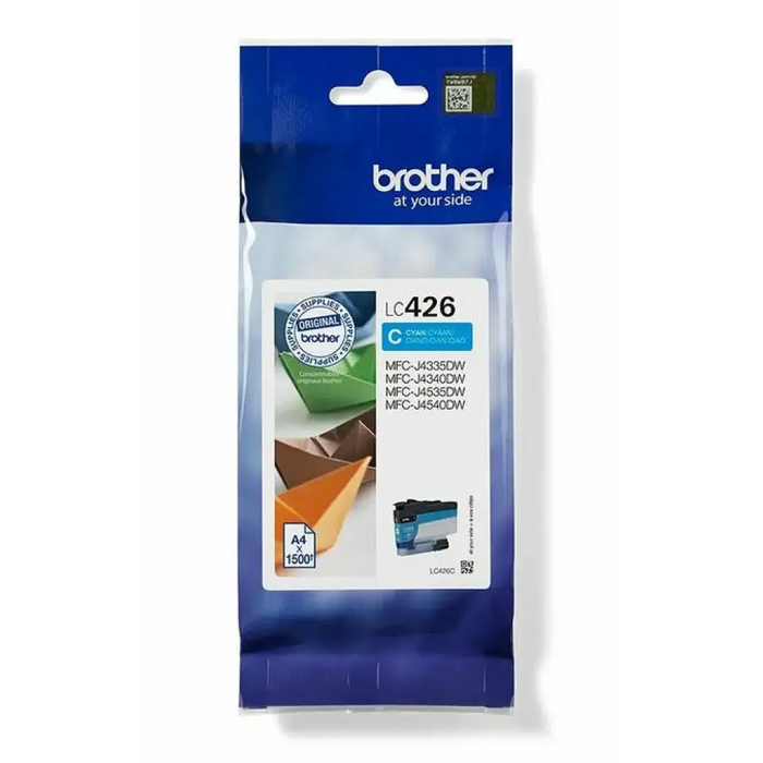 Оригиална касета за мастило Brother LC426C Синьо-зелен