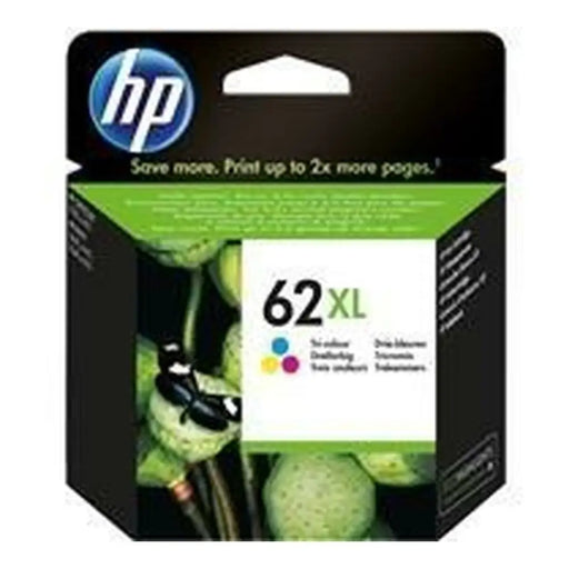 Оригиална касета за мастило HP Nº 62 XL Трицветен (60 броя)