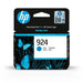 Оригиална касета за мастило HP Nº 924 Синьо-зелен (60 броя)