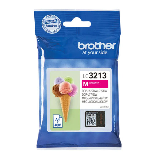 Оригиална касета за мастило Brother LC 3213M Пурпурен цвят