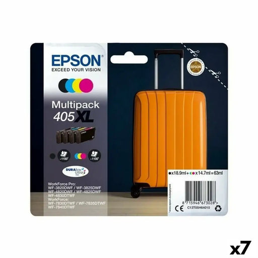 Оригиална касета за мастило Epson Черен/Циан/Магента/Жълт