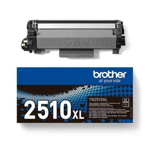 Oригинален тонер Brother TN-2510XL Черен
