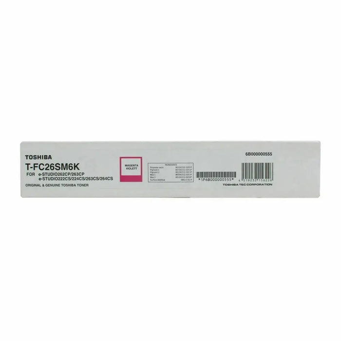 Oригинален тонер Toshiba T FC26SM Пурпурен цвят