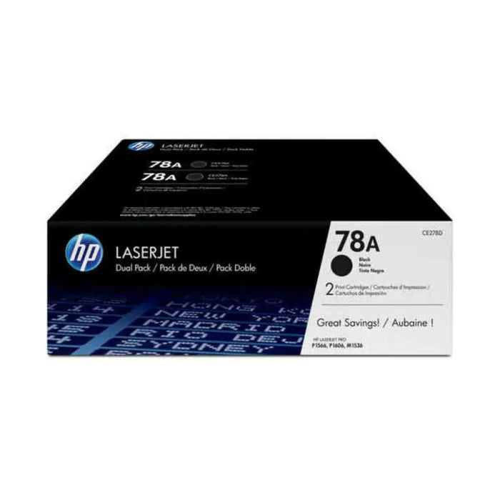 Oригинален тонер HP 78A Черен (2 броя)
