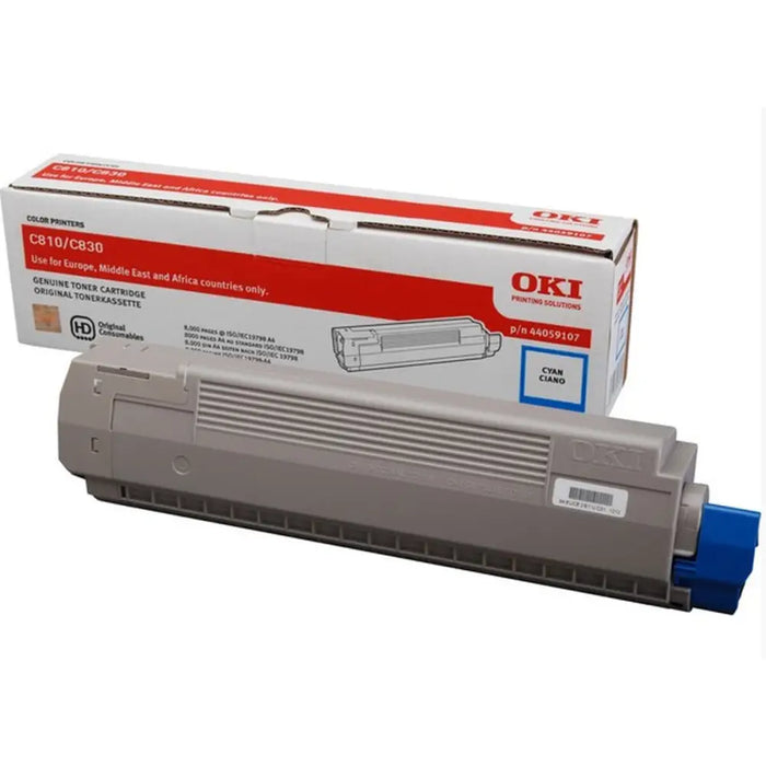 Oригинален тонер OKI 44059107 Синьо зелен
