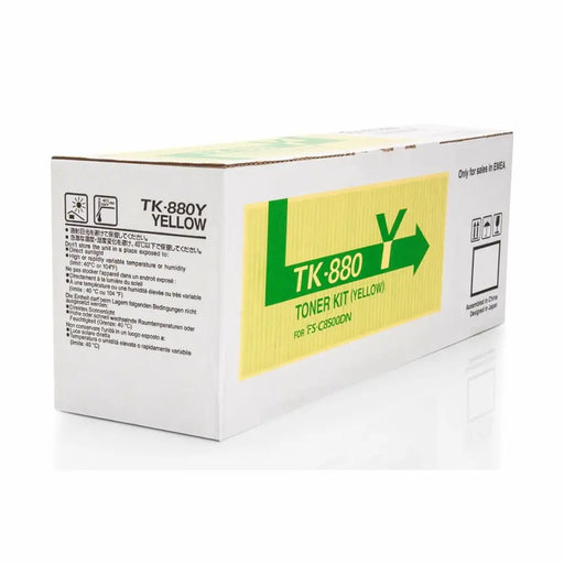 Oригинален тонер Kyocera TK-880Y Жълт