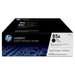 Oригинален тонер HP 85A (2 uds) Черен Toнер (2 uds)