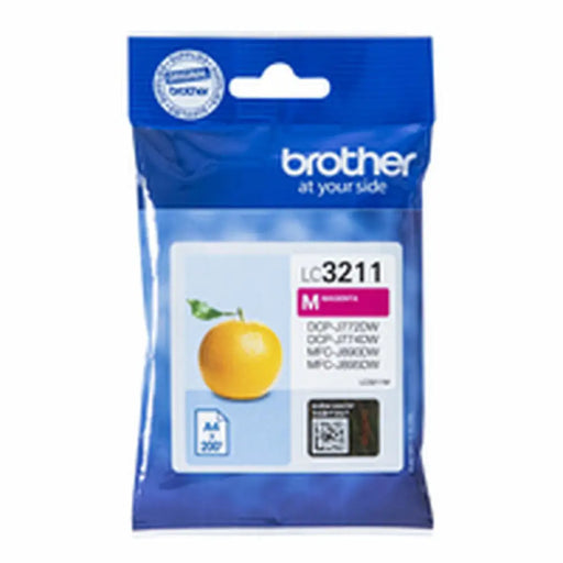 Оригиална касета за мастило Brother LC 3211M Пурпурен цвят