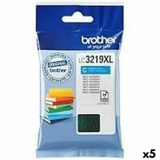 Оригиална касета за мастило Brother LC3219XL Синьо-зелен