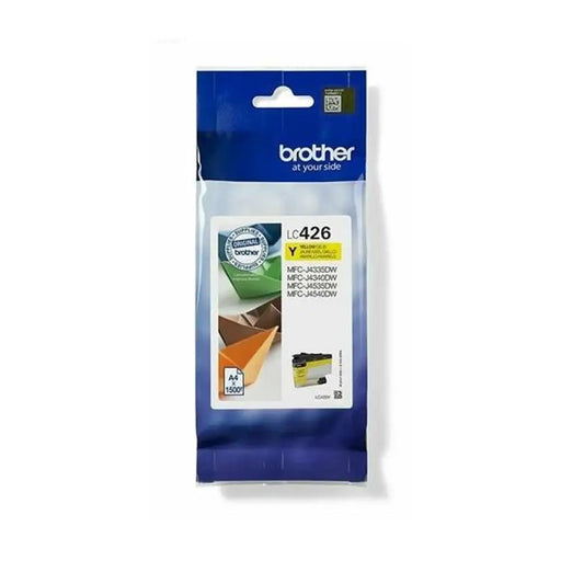 Оригиална касета за мастило Brother LC426 Жълт (5 броя)