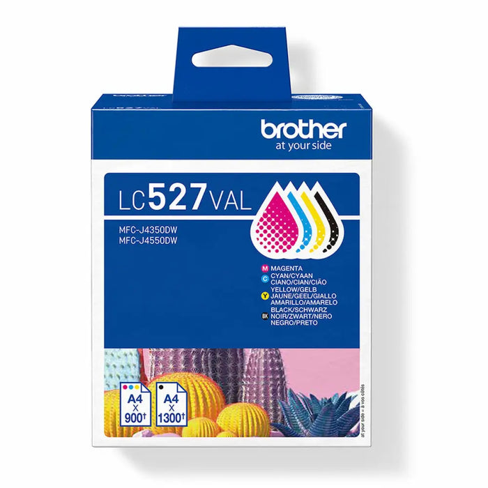 Оригиална касета за мастило Brother LC527VAL Многоцветен (4