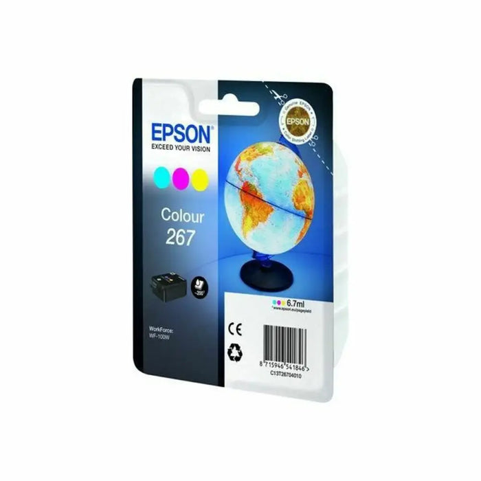 Оригиална касета за мастило Epson 267 6,7 ml Циан Пурпурен