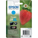 Оригиална касета за мастило Epson 29 XL Синьо зелен (10